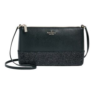 ♥️Kate Spade♥️Flash Glitter Fabric Mixed Mat Crossbody